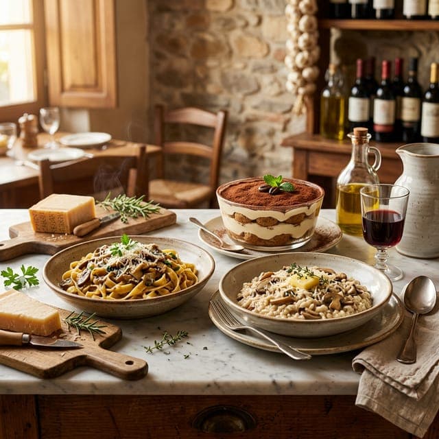 Italien – Pasta & Risotto